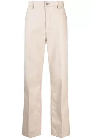 VALENTINO GARAVANI Pantalones anchos con costuras en contraste