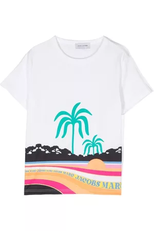 Marc Jacobs Camiseta con paisaje estampado
