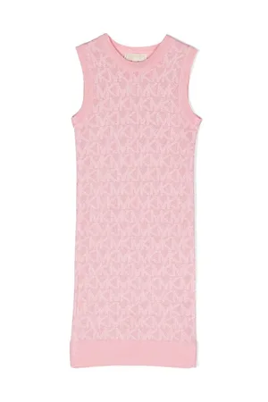 Michael Kors Vestido con logo en intarsia