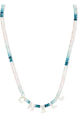 Roxanne First Collar Chill en oro amarillo de 14kt con madreperla