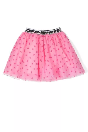 OFF-WHITE Minifalda con logo en la cinturilla