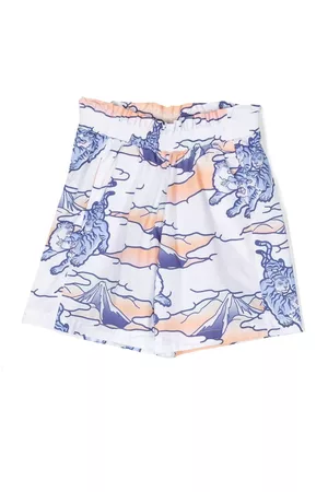 Kenzo Pantalones cortos con estampado gráfico