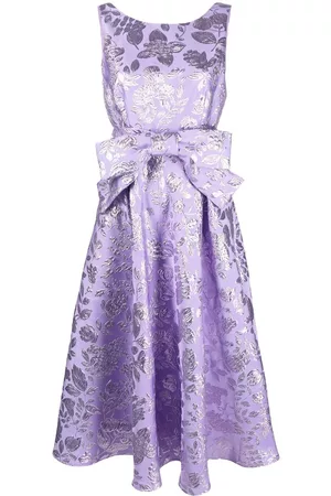 P.A.R.O.S.H. Vestido midi con motivo floral