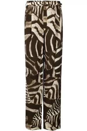 Ralph Lauren Pantalones Stamford con estampado de cebra