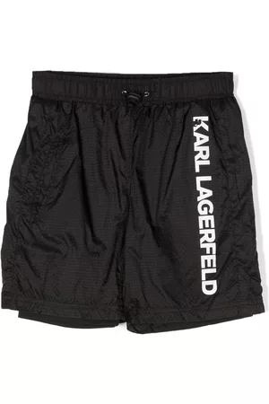 Karl Lagerfeld Bermudas con logo estampado