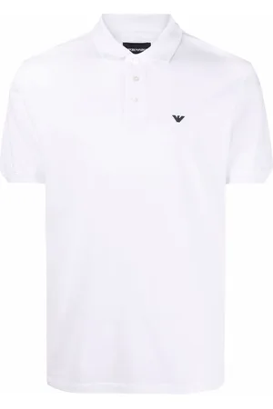 Emporio Armani Polo con logo bordado