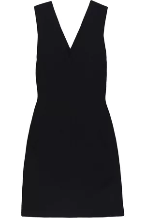 Rick Owens Vestido corto con cuello en V