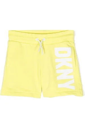 DKNY Pantalones cortos con logo estampado y cordones