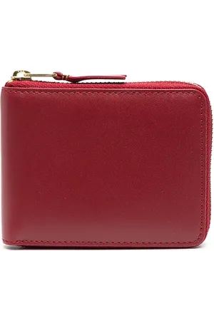 Comme des Garçons Cartera con cremallera en el contorno