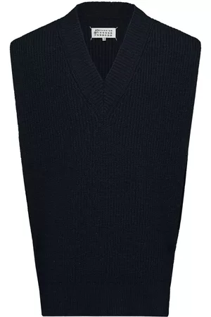 Maison Margiela Chaleco con cuello en V