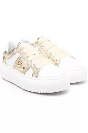Twin-Set Zapatillas con placa del logo