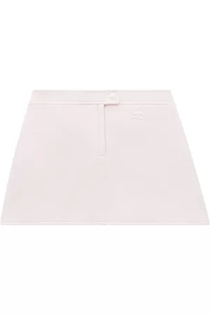 Courrèges Minifalda acampanada