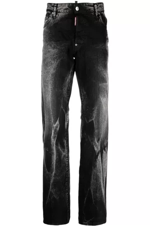 Dsquared2 Vaqueros rectos con efecto lavado