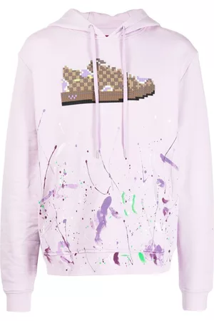 MOSTLY HEARD RARELY SEEN Sudadera con capucha y motivo de zapatilla