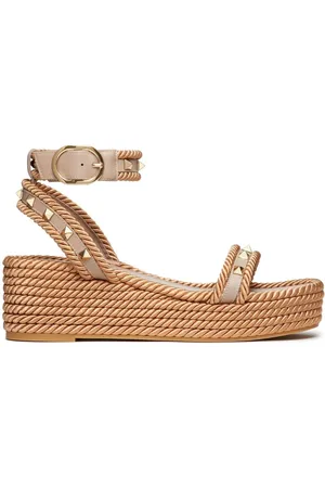 VALENTINO GARAVANI Sandalias Rockstud con cuña
