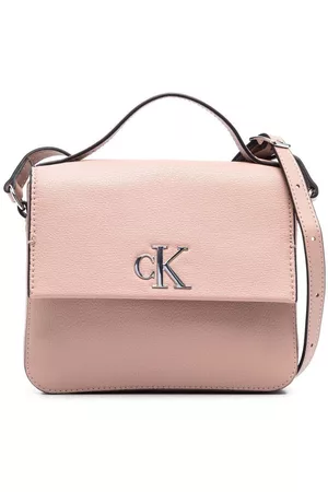 Calvin Klein Bandolera con placa del logo