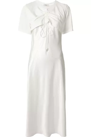 GOEN.J Vestido acampanado con abertura