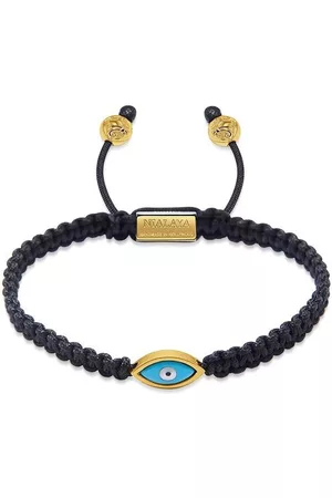 Nialaya Pulsera Evil Eye con cierre de lazo