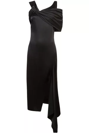 MONSE Vestido asimétrico con hombro descubierto