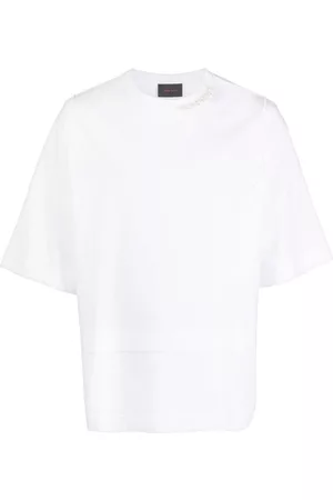 Simone Rocha Camiseta con detalle de perlas artificiales