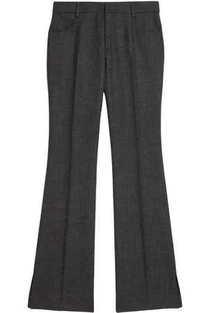 Ami Pantalones acampanados de talle medio