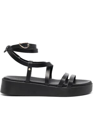 Ancient Greek Sandals Sandalias Aristea con tiras cruzadas
