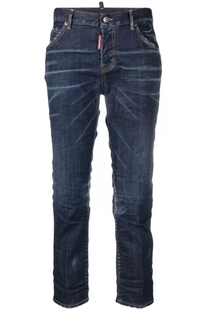 Dsquared2 Vaqueros capri de talle bajo