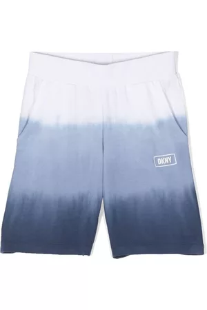 DKNY Pantalones cortos de deporte con logo estampado