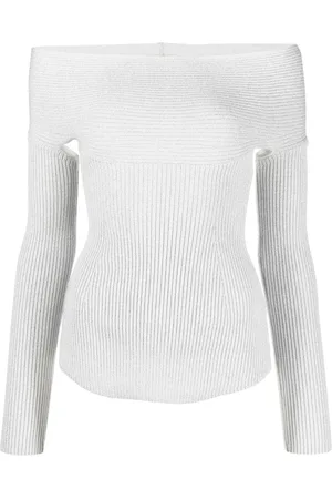 Khaite Top Salma con hombros descubiertos
