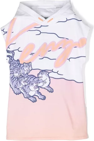 Kenzo Vestido sin mangas con capucha