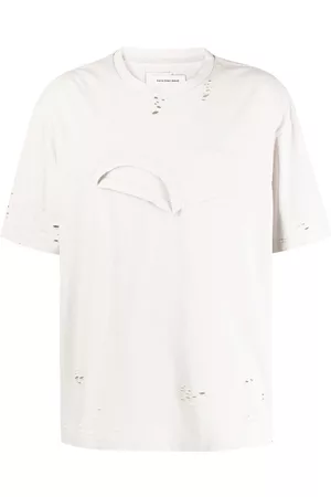 Feng Chen Wang Camiseta con cuello redondo