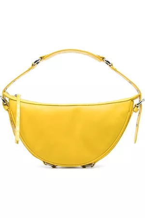 By Far Bolso de hombro Gib con efecto de piel de cocodrilo