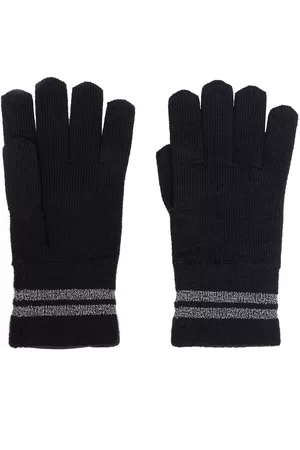 Canada Goose Guantes a rayas metalizadas