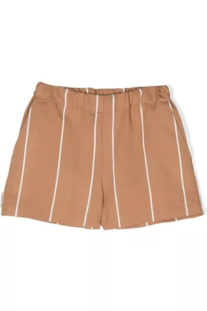 DOUUOD KIDS Bermudas rectas a rayas