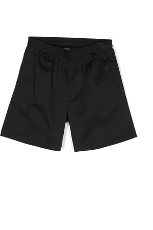 Msgm Bermudas elásticas con parche del logo