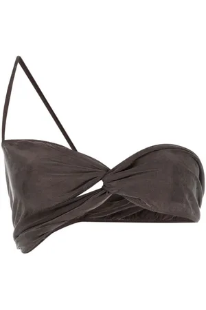 Jacquemus Top Le Bandeau asimétrico