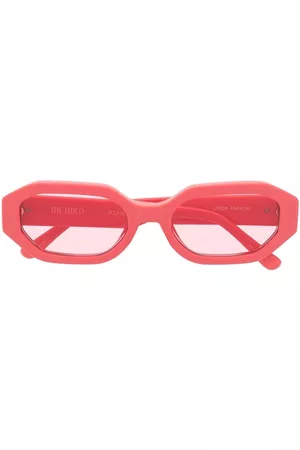 Linda Farrow Gafas de sol Irene con montura oval de x The Attico