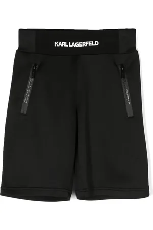 Karl Lagerfeld Bermudas con logo estampado