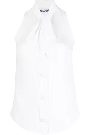 Moschino Blusa con lazo en el cuello