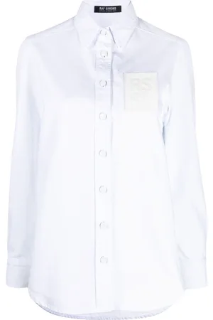 RAF SIMONS Camisa con parche del logo