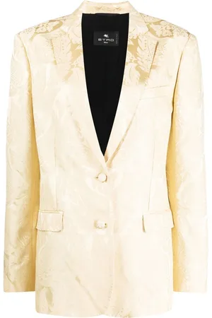 Etro Blazer con motivo en jacquard y botones