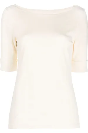 Ralph Lauren Camiseta Judy con cuello barco