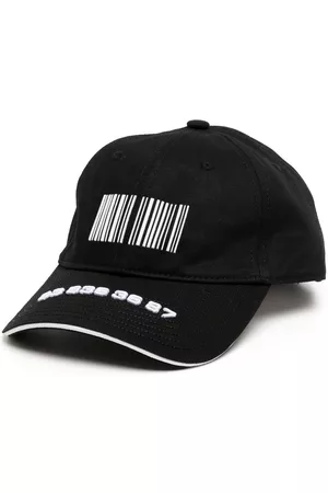 VTMNTS Gorra con motivo de código de barras