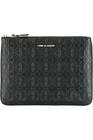 Comme des Garçons Cartera con diseño en relieve