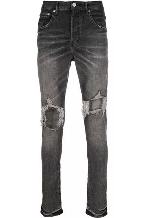 Purple Brand Vaqueros slim de talle bajo