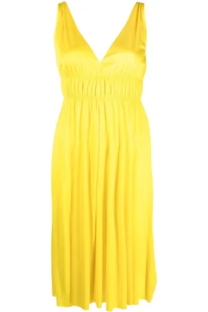 P.A.R.O.S.H. Vestido con detalle fruncido
