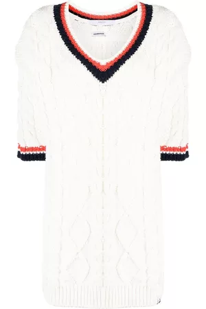pushBUTTON Top de manga tres cuartos