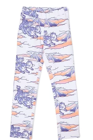 Kenzo Leggins con estampado gráfico