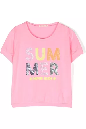 Billieblush Camiseta con eslogan estampado