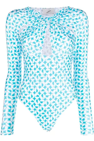 COPERNI Body con motivo geométrico